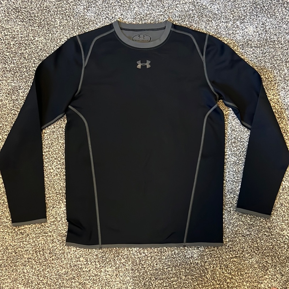 Under Armour Cold gear black long sleeve Sz Lg